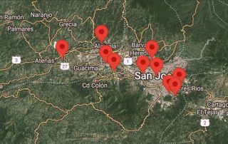 propiedades para desarrollo en el GAM Costa Rica