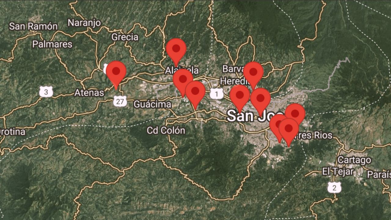 propiedades para desarrollo en el GAM Costa Rica